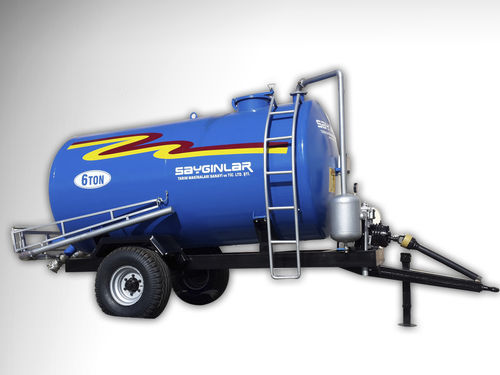 Одноосный разбрасыватель навоза - Sayginlar Agriculture Machinery Ltd. - тандемный / прицепной
