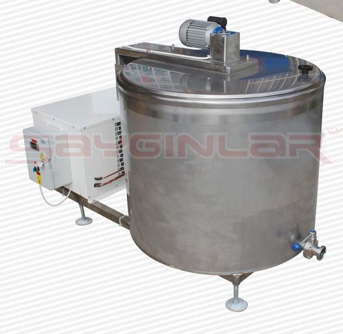 Резервуар для молока - 300-2000 Liters - Sayginlar Agriculture Machinery Ltd. - вертикальный / из металла / с мешалкой