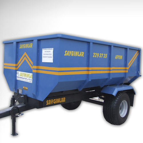 Опрокидной прицеп - SY6T1D-JUMBO - Sayginlar Agriculture Machinery Ltd. - одноосный / сельскохозяйственный / 6 тонн
