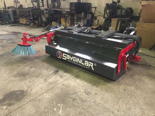 Подметальная машина для установки на вилочном погрузчике - MEDIUM - Sayginlar Agriculture Machinery Ltd. - для дорог / переднего монтажа