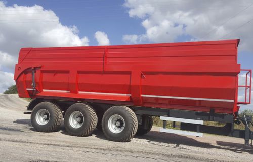 Прицеп-самосвал - SY24T3D-TRIDEM - Sayginlar Agriculture Machinery Ltd. - трехосный / сельскохозяйственный / 24 тонны