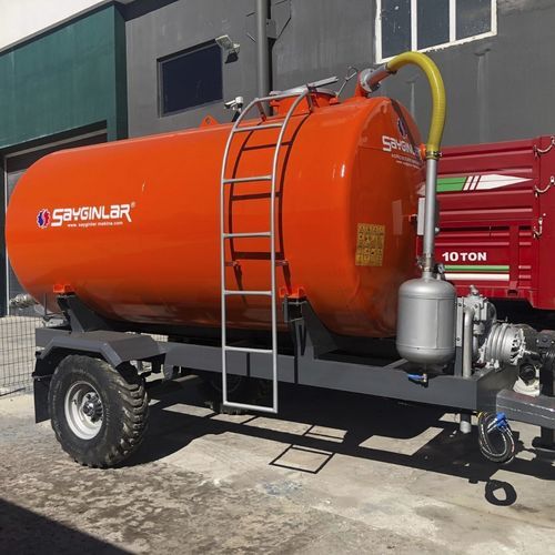 Одноосная цистерна для внесения навозной жижи - Sayginlar Agriculture Machinery Ltd. - вакуумная / прицепная