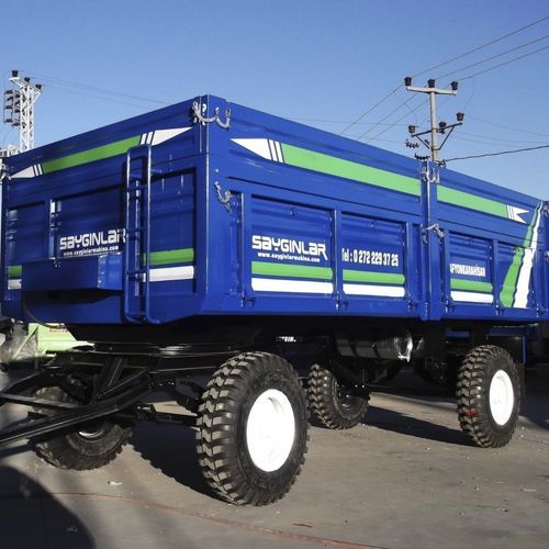 Прицеп-самосвал - SY5T2D - Sayginlar Agriculture Machinery Ltd. - двухосный / сельскохозяйственный / 5 тонн
