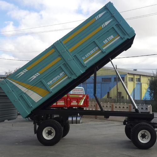 Прицеп-самосвал - SY10T2D - Sayginlar Agriculture Machinery Ltd. - двухосный / сельскохозяйственный / 10 тонн