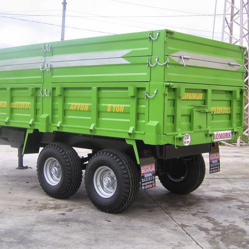 Прицеп-самосвал - SY8T2D-TANDEM - Sayginlar Agriculture Machinery Ltd. - двухосный / сельскохозяйственный / 8 тонн