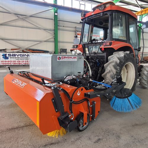 Подметальная машина для установки на трактор - FULL - Sayginlar Agriculture Machinery Ltd. - для дорог / с задним креплением / валкоукладчик