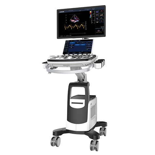 Ветеринарный эхограф переносной, с тележкой - CBit 10 - Chison Medical Imaging - для крупного рогатого скота / для собак / линейный