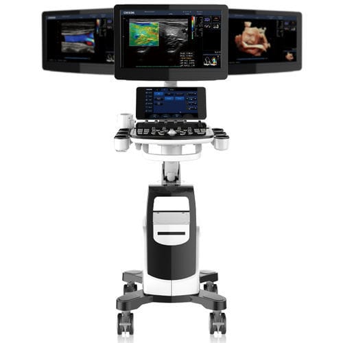 Ветеринарный эхограф Допплер переносной, с тележкой - CBit 8 - Chison Medical Imaging - для крупного рогатого скота / для собак / линейный