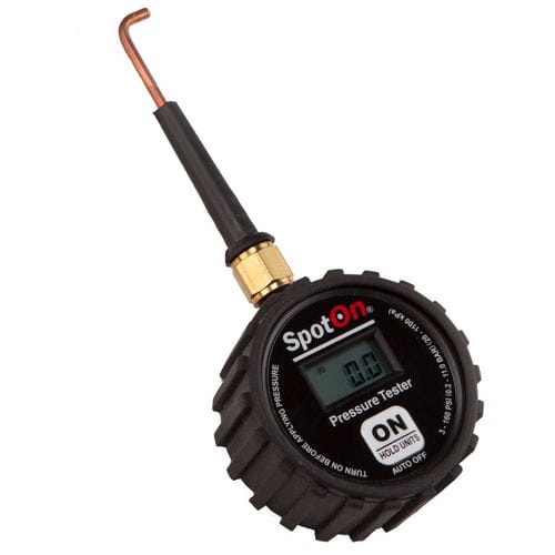 Тестер сопла для орошения - SPOTON® IRRIGATION PRESSURE TESTER - Innoquest, Inc. - с цифровым индикатором / переносной