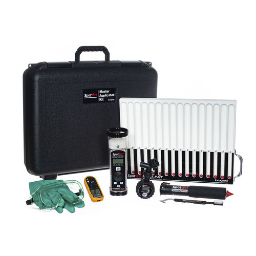Расходомер с цифровым индикатором - SPOTON® MASTER APPLICATOR KIT WITH SC-2 - Innoquest, Inc. - с электродом / для насадки для распыления / на аккумуляторе