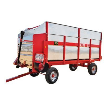 Прицеп-самосвал - VFM Series - ColhiCana Agricultural Machinery - навесной / двухосный / для силосования
