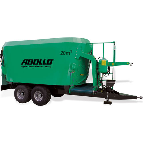 Кормовой винтовой смеситель - TY-FM series - ABOLLO AGRICULTUAL MACHINERY CO. - горизонтальный / прицепной / простой винт