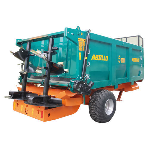 Навесной разбрасыватель навоза - TY-MNS series - ABOLLO AGRICULTUAL MACHINERY CO. - с вертикальными щетками / одноосный