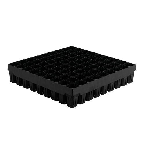 Поднос с ячейками из пластика - Plantek 81F - BCC AB - многоразовый / квадратный / глубокий