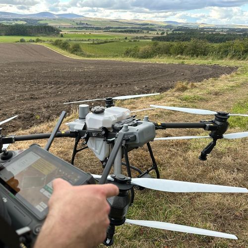 Сельскохозяйственный дрон для распыления - DJI Agras T50 Full Kit - Drone Ag Limited - вертолетного типа / с восемью роторами / квадрокоптер