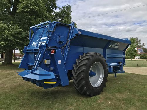 Прицепной разбрасыватель навоза - 150-Mk4 HBD - G.T. Bunning & Sons Ltd - с горизонтальными щетками / одноосный