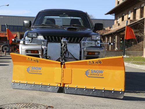 Отвал снегоуборочный с регулируемыми крыльями - PKV-V - Snow Service SRL - с гидравлическим регулятором