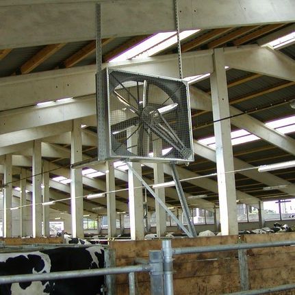 Вентилятор для сельскохозяйственных зданий - FARMTEC a.s. - для циркуляции воздуха / подвесной