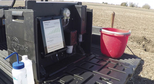 Анализатор для грунта - SOILSCAN™ - 360 Yield Center - азота / pH / переносной
