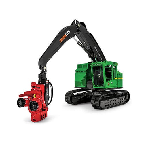 Гусеничный харвестер - 803MH - John Deere Forestry - с подъемным краном