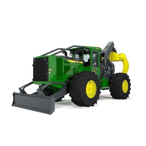 Трелевочный трактор с грейфером - 848L-III - John Deere Forestry - самоходная