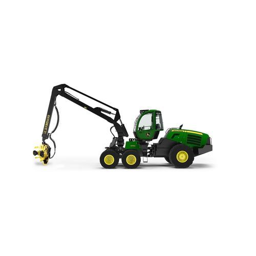 Колесный харвестер - 1070G - John Deere Forestry - с подъемным краном