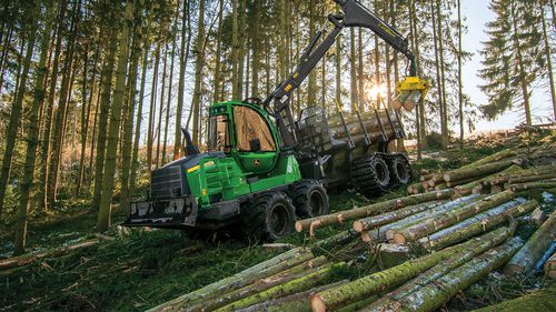Форвардер для склона - 1510G - John Deere Forestry - гусеничный