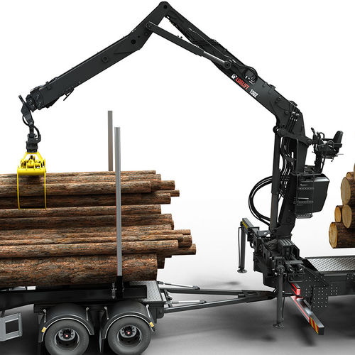 Лесопогрузчик на грузовике - LOGLIFT 150Z series - HIAB AB - с манипулятором