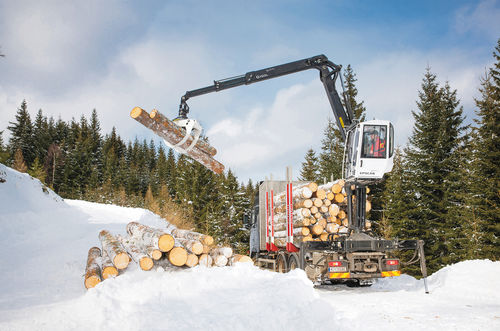 Лесопогрузчик на грузовике - Q Series - EPSILON Kran GmbH - с манипулятором