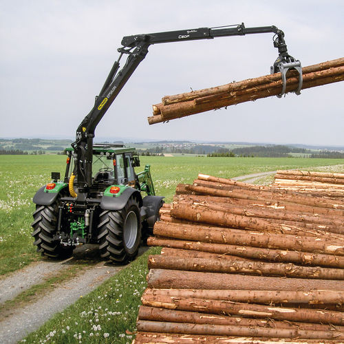 Лесопогрузчик для установки на трактор - C Series - EPSILON Kran GmbH - с манипулятором
