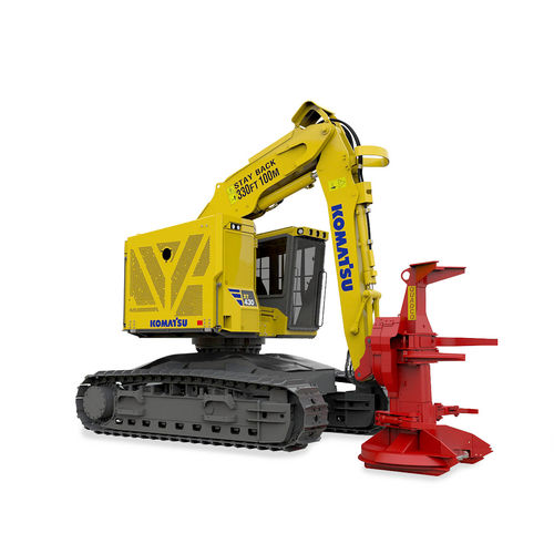 Гусеничный харвестер - XT430-5 - Komatsu Forest AB - с подъемным краном