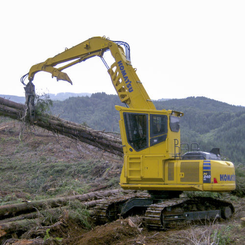 Гусеничная валочно-пакетирующая машина - PC290LL-11 - Komatsu Forest AB - 4x4