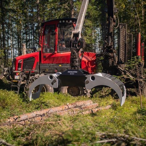 Бревнозахват для лесохозяйственных работ - G series - Komatsu Forest AB - для подъемного крана