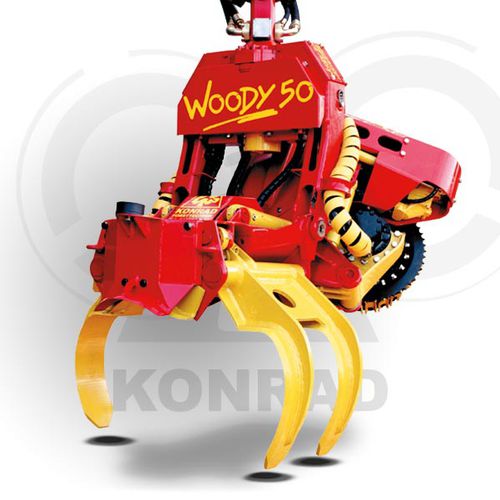 Валочная головка с сучкорезной машиной - WOODY Series - Konrad Forsttechnik GmbH