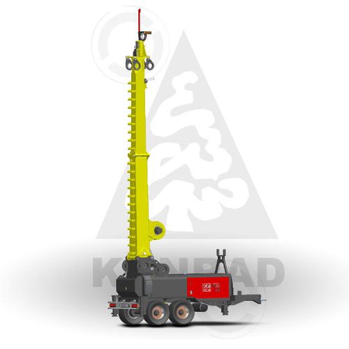 Трелевочная лебедка для трелевки вверх и вниз по склону - KMS 4000 - Konrad Forsttechnik GmbH