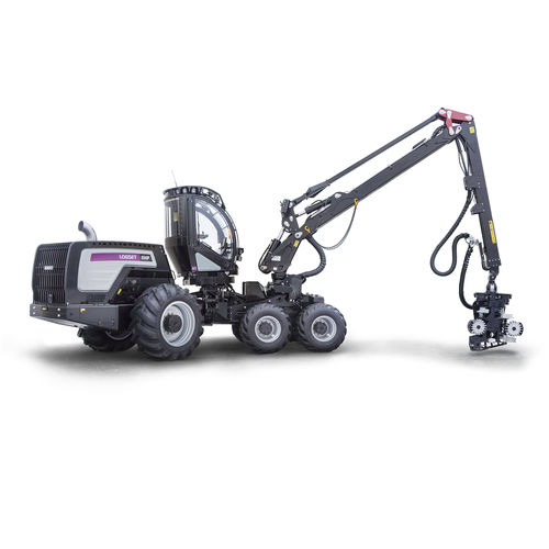 Колесный харвестер - 5HP GT - Logset Oy - с подъемным краном