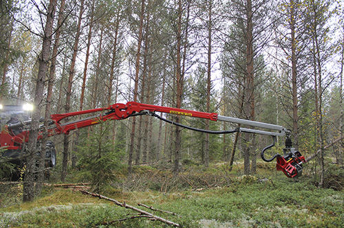 Лесопогрузчик с манипулятором - P995.5 - Nisula Forest Oy