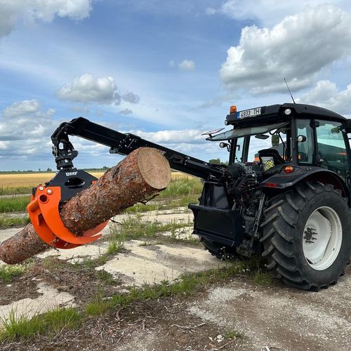 Бревнозахват для лесохозяйственных работ - BMF Log Skidding Grapple R2000 - BMF - телескопический / для трактора / непостоянный