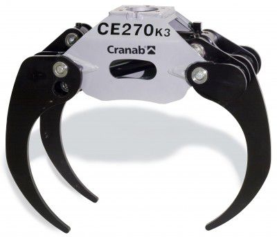 Сельскохозяйственный бревнозахват - CE series - Cranab AB - для подъемного крана
