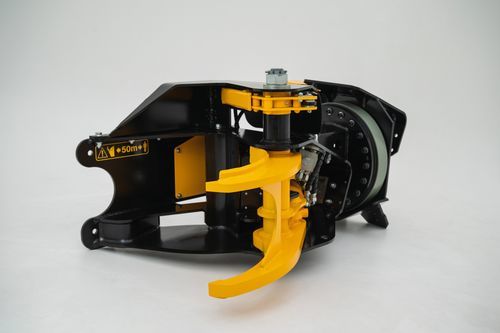 Приспособление для рубки дерева для лопаты - TMK 300-R - TMK Machinery Oy - с вращающейся головкой / с режущим лезвием / для дерева