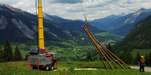 Лесохозяйственная лебедка 3 точки - V-400 - Wyssen Seilbahnen AG