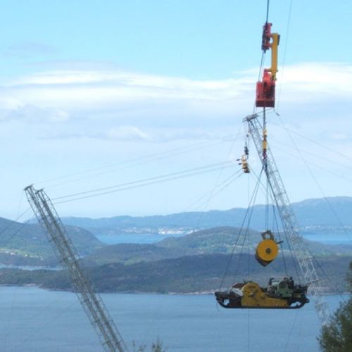 Тележка для тали для лесохозяйственных работ - MSK 2  - Wyssen Seilbahnen AG - для подвесных дорог / механизированная