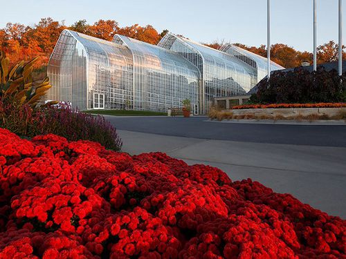 Теплица венло - Sunmax Greenhouse Technology Co., Ltd. - для выставок / из стекла / постоянная