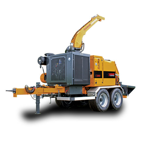 Буксируемый измельчитель веток - EC 1060 - EUROPE FORESTRY - с дизельным двигателем