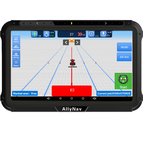 Встроенный компьютер с сенсорным экраном - T100AS - Shanghai AllyNav Technology Co., Ltd. - цифровой / герметичный