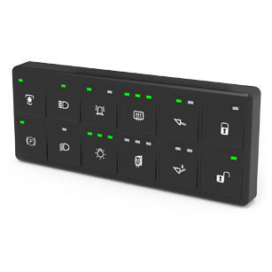 Клавишный выключатель - UKP-SERIES - Carling Technologies Ltd. - для освещения / IP67 / вибростойкий