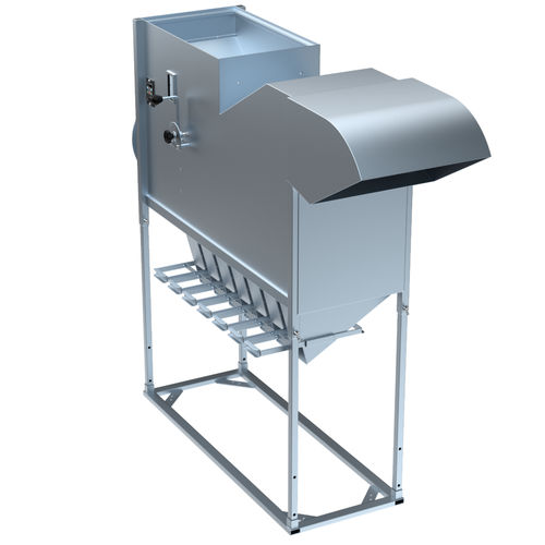 Аэродинамическая машина для очистки урожая - ISM-3 Galvanized - ISM separator - для фасоли / для орехов / для гороха