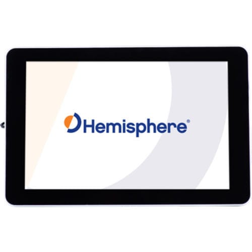 Экран просмотра с сенсорным экраном - IronTwo - Hemisphere GNSS - встроенный / цифровой / для обработки почвы