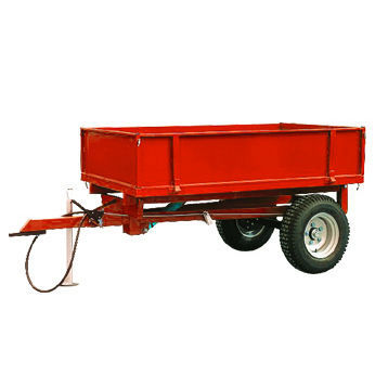 Прицеп-самосвал - KT series  - JEEGEE AGRI EQUIP MANUFACTURING Co., Ltd. - полуприцепной / одноосный / сельскохозяйственный