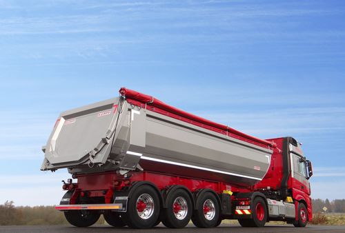 Прицеп-самосвал - SKM 35/3 Series - Fahrzeugbau KEMPF GmbH - опрокидной / трехосный / сельскохозяйственный